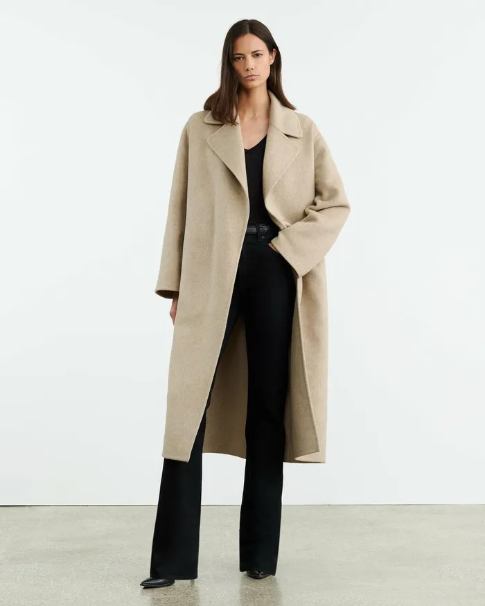 JAREL COAT Hazelnut Women Nili Lotan Coats and Outerwear