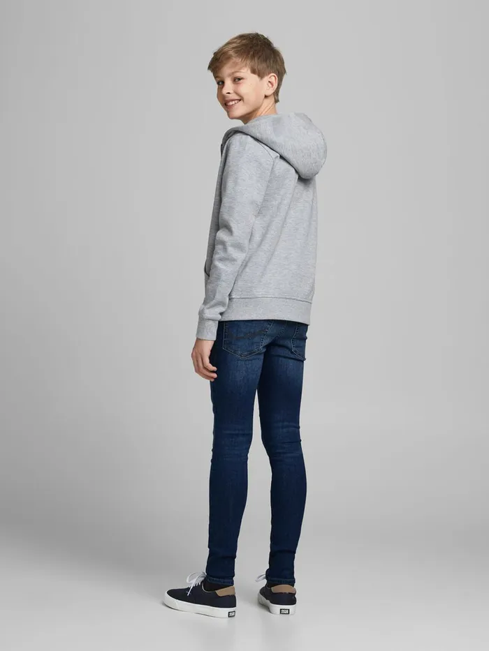 Jeans JACK and JONES Junior BOYS DAN ORIGINAL AM 226 SKINNY FIT JEANS Blue Blue Denim