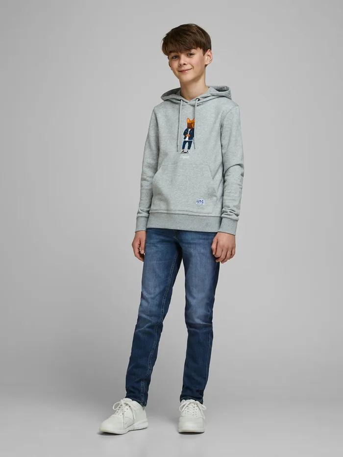 Jeans JACK and JONES Junior JUNIOR SLIM FIT JEANS Blue Blue Denim