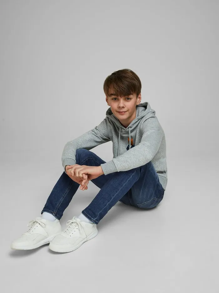 Jeans JACK and JONES Junior JUNIOR SLIM FIT JEANS Blue Blue Denim