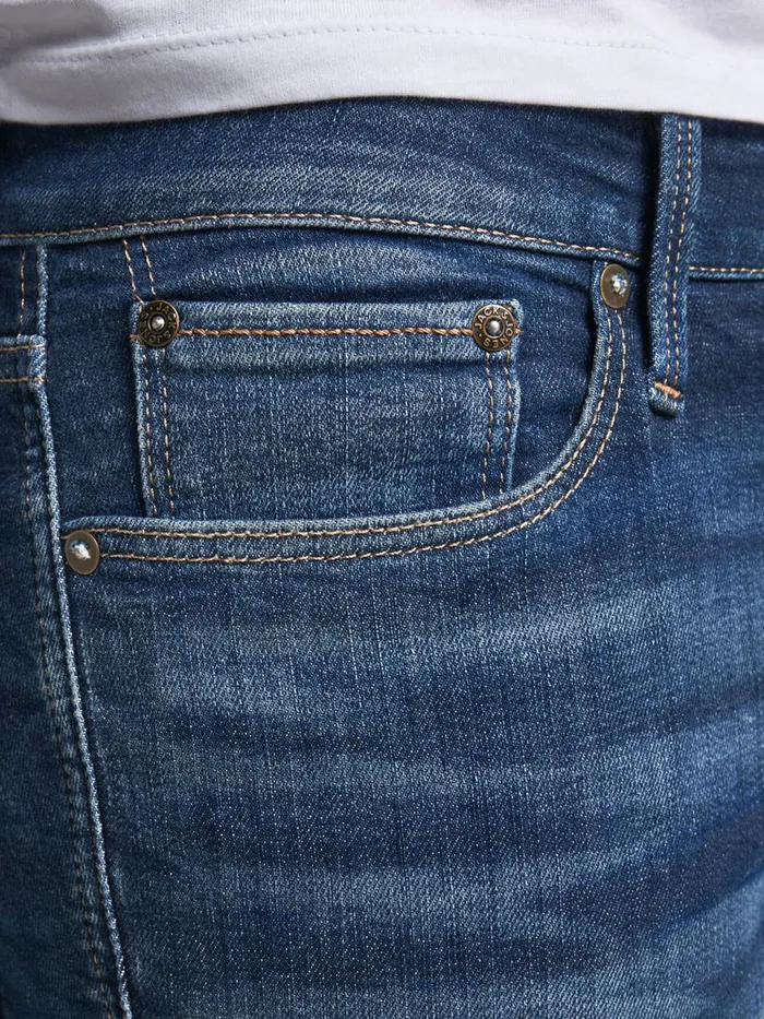Jeans JACK and JONES Mens CLARK ICON JJ 266 REGULAR FIT JEANS Blue Blue Denim