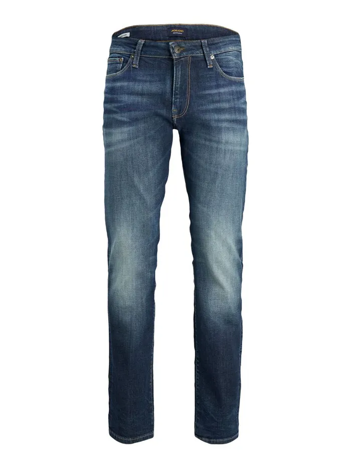 Jeans JACK and JONES Mens CLARK ICON JJ 266 REGULAR FIT JEANS Blue Blue Denim