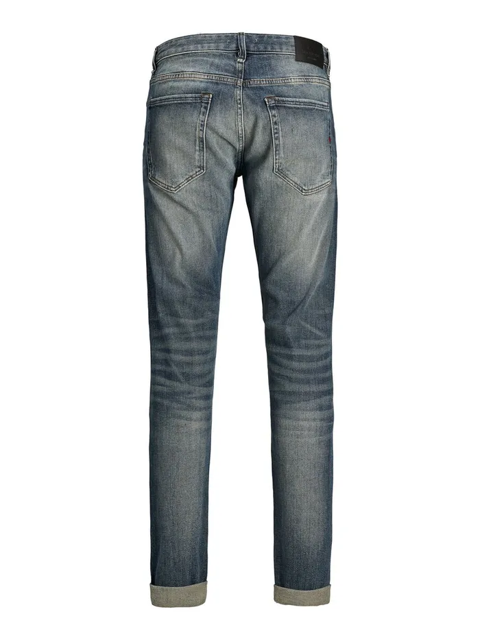 Jeans JACK and JONES Mens GLENN ROYAL R215 RDD LTD SLIM FIT JEANS Blue Blue Denim
