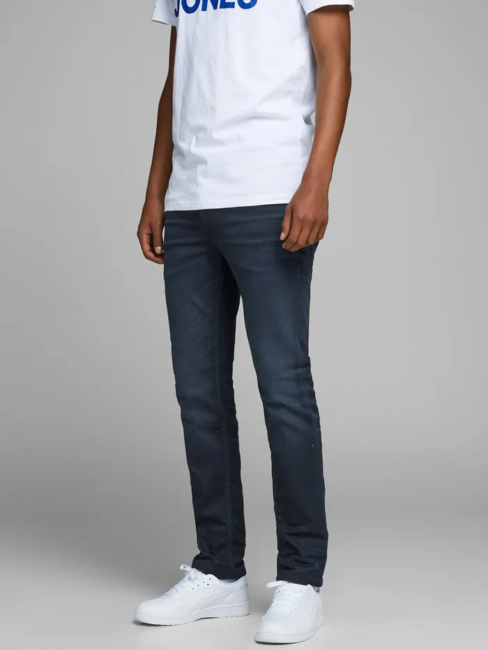 Jeans JACK and JONES Mens TIM ORIGINAL JJ 130 SLIMSTRAIGHT FIT JEANS Blue Blue Denim Jeans JACK and JONES Mens TIM ORIGINAL JJ 130 SLIMSTRAIGHT FIT JEANS Blue Blue Denim