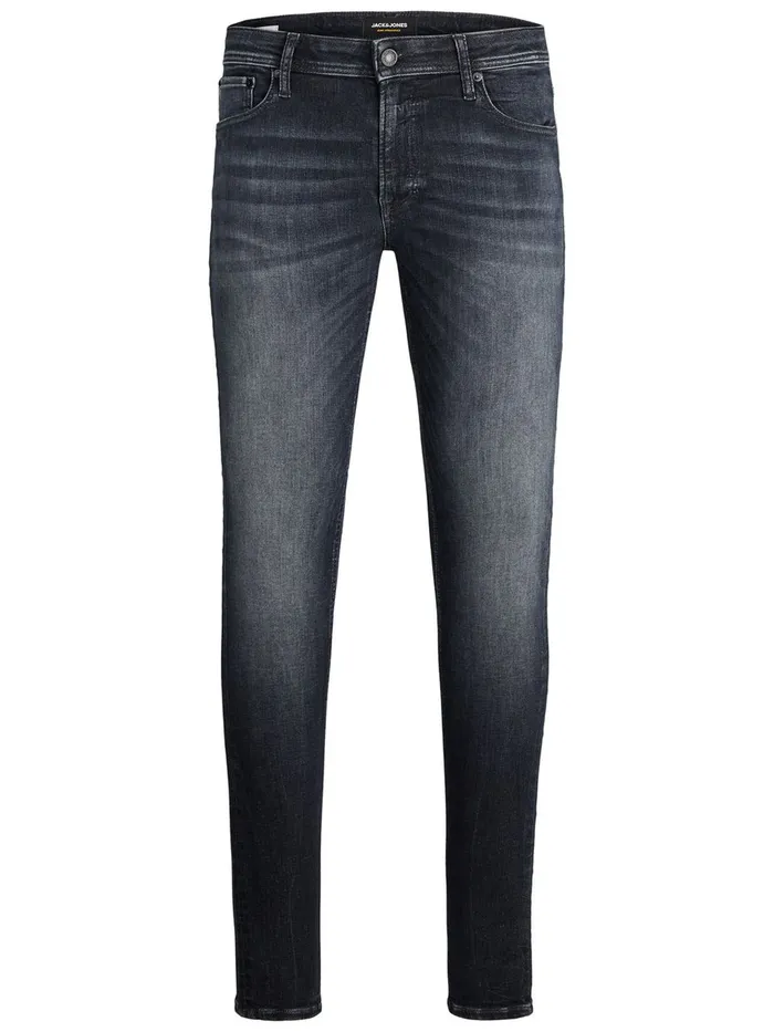 Jeans JACK and JONES Mens TOM ORIGINAL JOS 251 SPS SKINNY FIT JEANS Black Black Denim