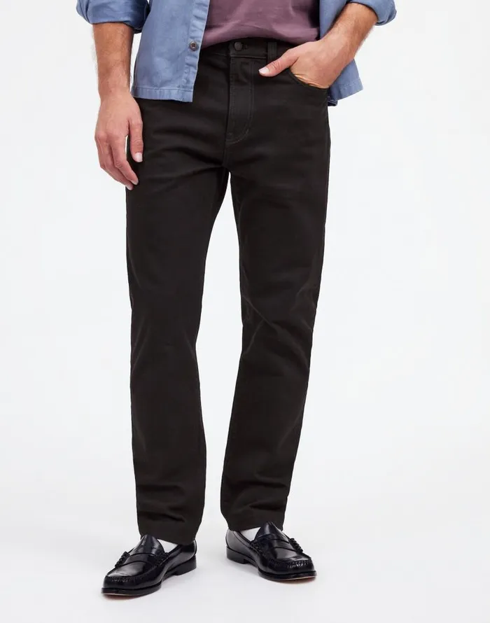 Jeans Men Madewell The 1991 StraightLeg Jean Black