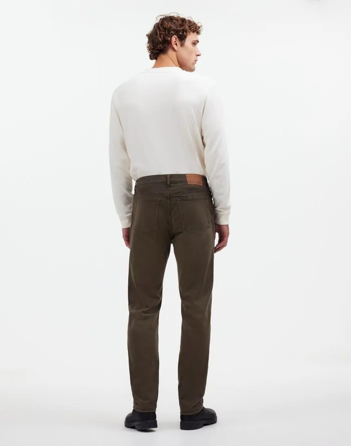 Jeans Men Madewell The Allday 1991 StraightLeg Pant Deep Green