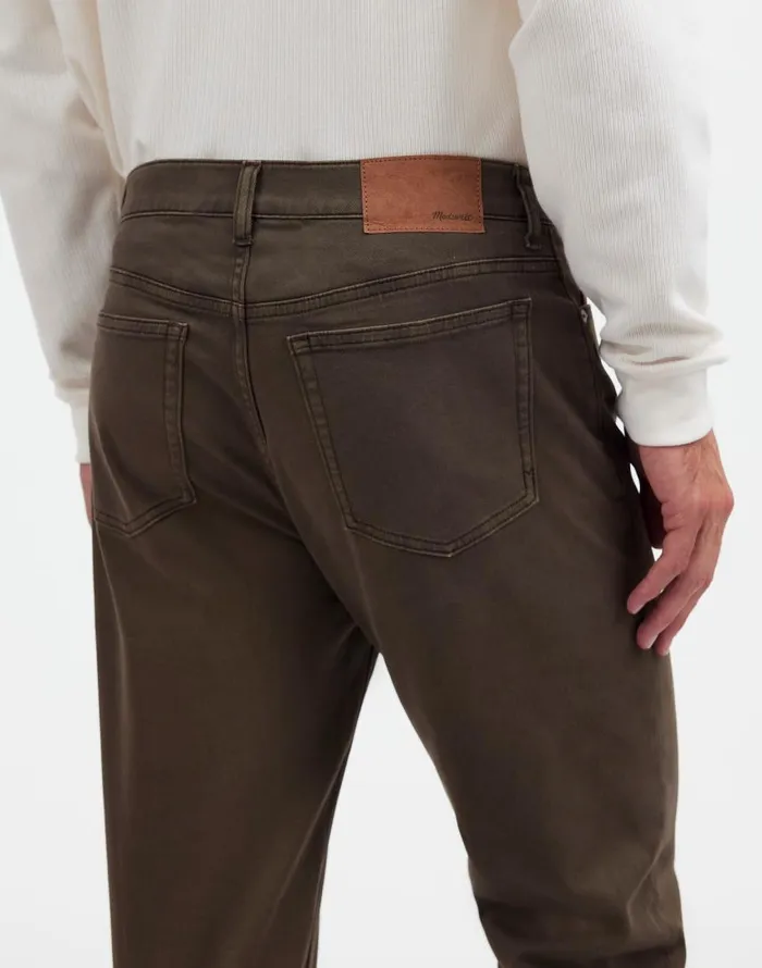 Jeans Men Madewell The Allday 1991 StraightLeg Pant Deep Green