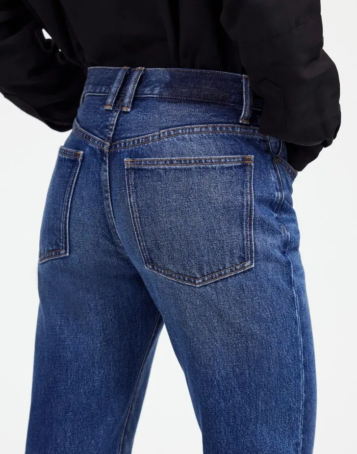 Jeans Women Madewell Alexa Chung For Madewell HighRise Straight Jean In Allendale Wash Allendale Wash