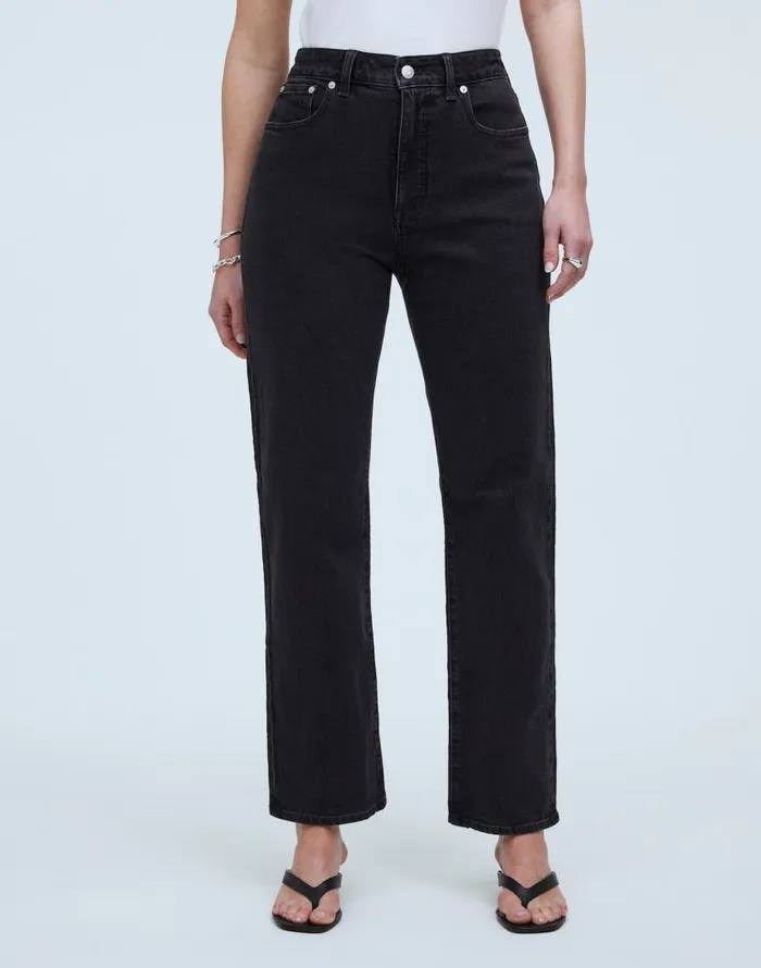 Jeans Women Madewell The Curvy 03990s Straight Jean Belmere Wash