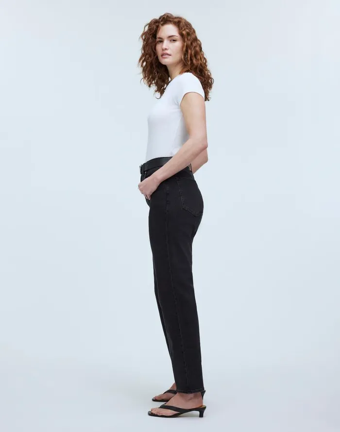 Jeans Women Madewell The Curvy 03990s Straight Jean Belmere Wash