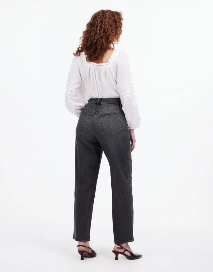 Jeans Women Madewell The Curvy Perfect Vintage WideLeg Crop Jean Robles Wash