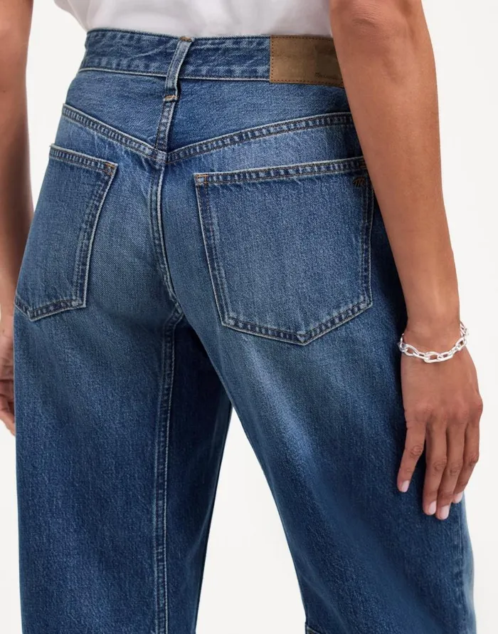 Jeans Women Madewell The Darted BarrelLeg Jean Irmo Wash