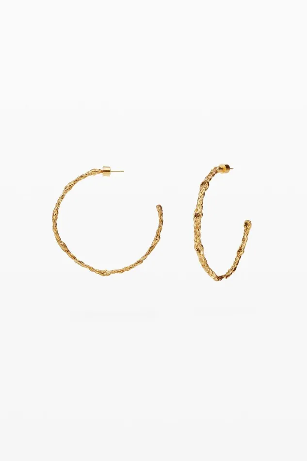 Jewelry Women Desigual Zalio Goldplated Braided Hoop Earrings Materialfinishes Jewelry Women Desigual Zalio Goldplated Braided Hoop Earrings Materialfinishes