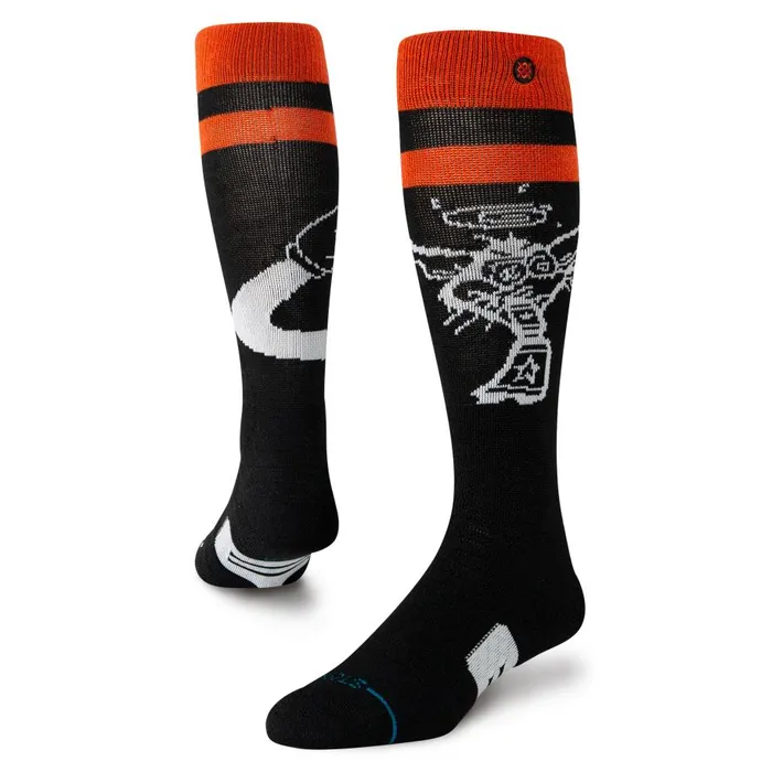 Jill Perkins X Stance Medium Wool Snow Otc Socks Black MenWomen Stance Over The Calf