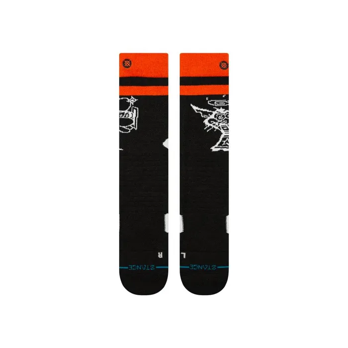 Jill Perkins X Stance Medium Wool Snow Otc Socks Black MenWomen Stance Over The Calf