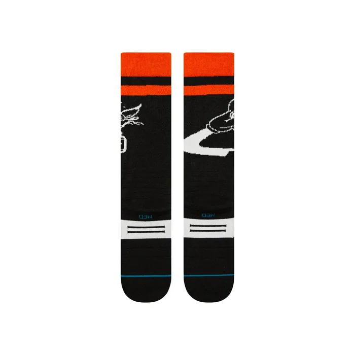 Jill Perkins X Stance Medium Wool Snow Otc Socks Black MenWomen Stance Over The Calf