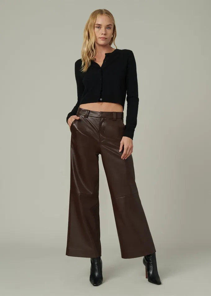 Joe8217s Jeans THE MIA TROUSER Coffee Bean Women Wide Leg