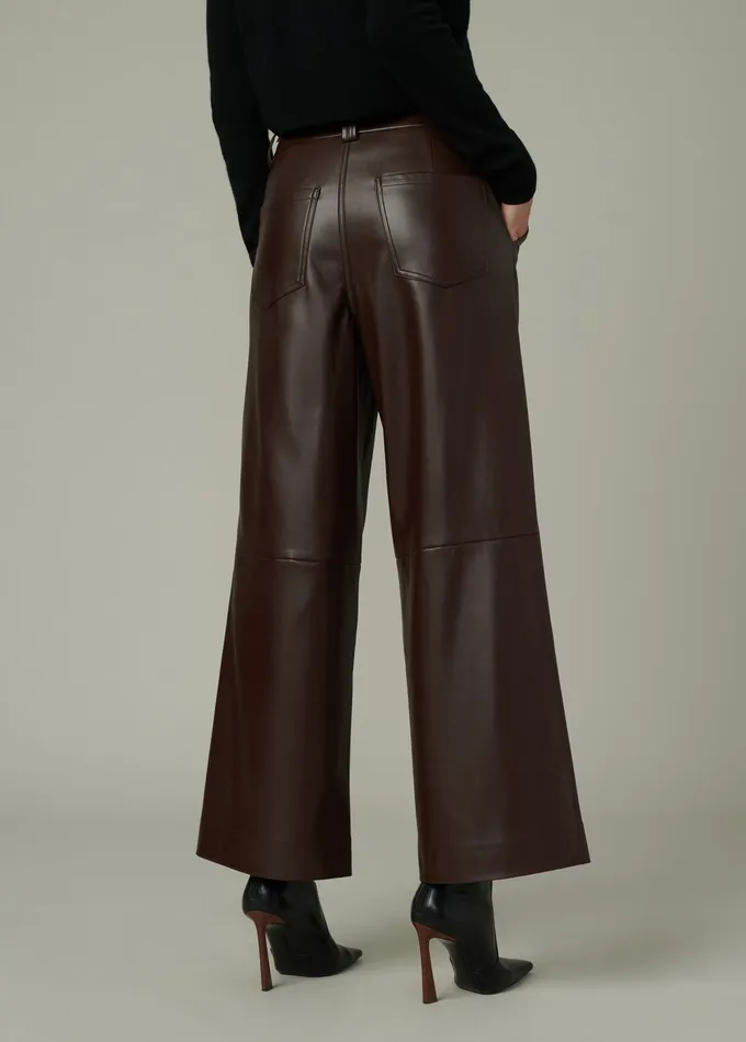 Joe8217s Jeans THE MIA TROUSER Coffee Bean Women Wide Leg