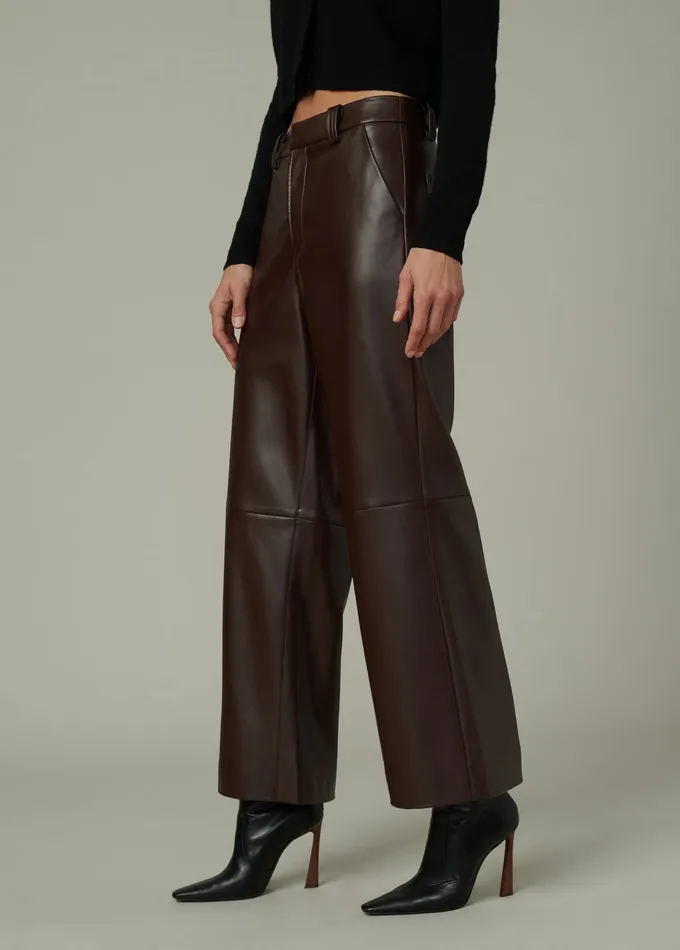 Joe8217s Jeans THE MIA TROUSER Coffee Bean Women Wide Leg