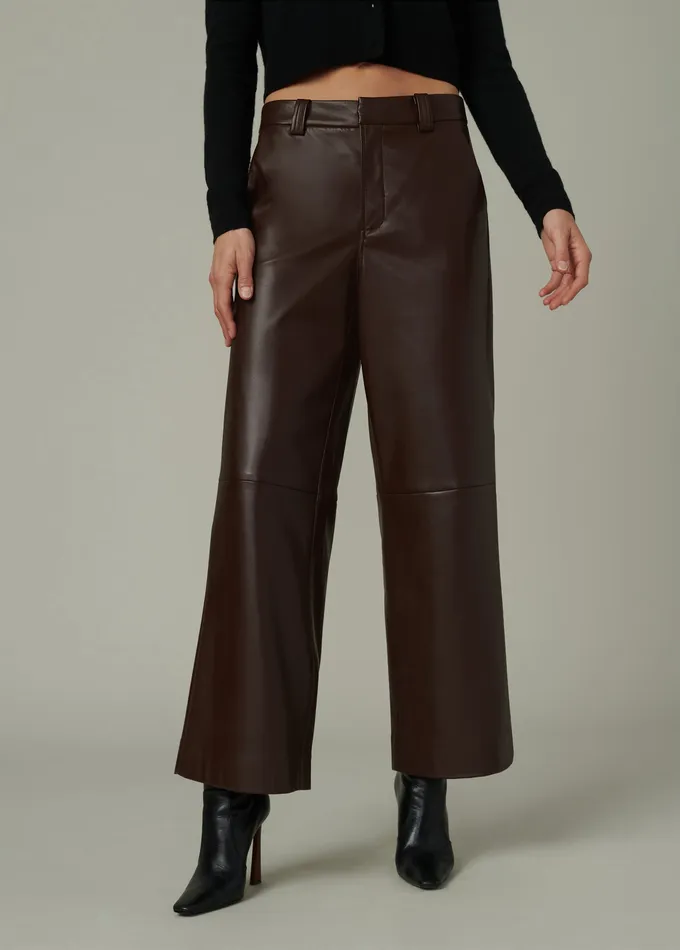 Joe8217s Jeans THE MIA TROUSER Coffee Bean Women Wide Leg