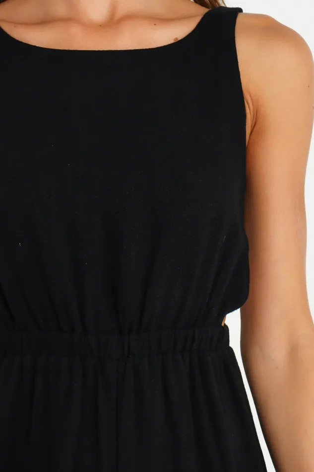 Jumpsuits and Rompers Women Eddie Jumpsuit Black Petal and Pup