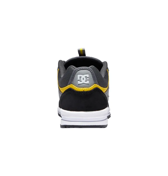 Kalis Lite Skate Shoes blackgreyyellow Sneakers DC Shoes Men