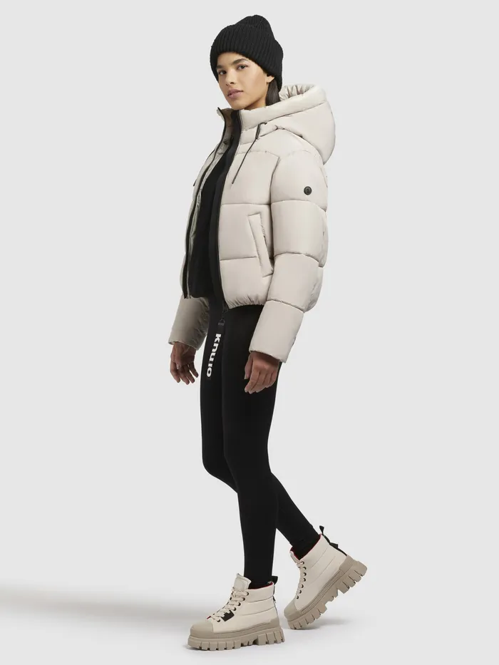 KHUJO Quilted Jackets Women Jacke ELIDA Hellbeige Hellbeige