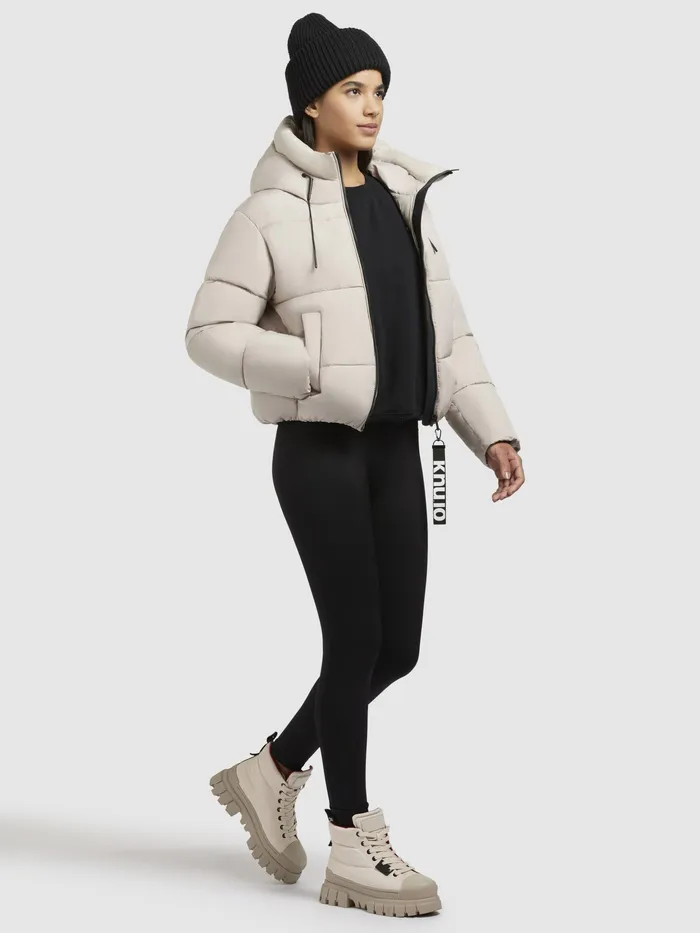 KHUJO Quilted Jackets Women Jacke ELIDA Hellbeige Hellbeige