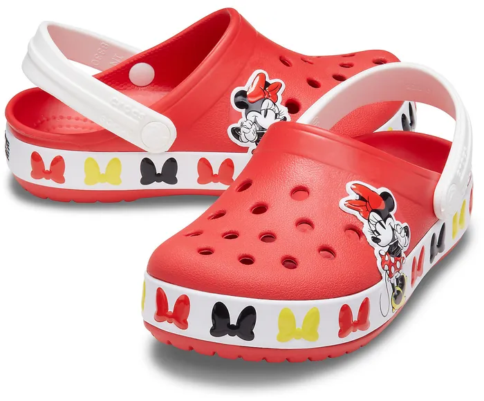 Kids8217 Crocs Fun Lab Disney Minnie Mouse Band Clog Flame Clogs Crocs Girls