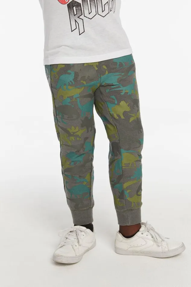 Kids Chaser Brand Boys Dino Camo Boys Pant