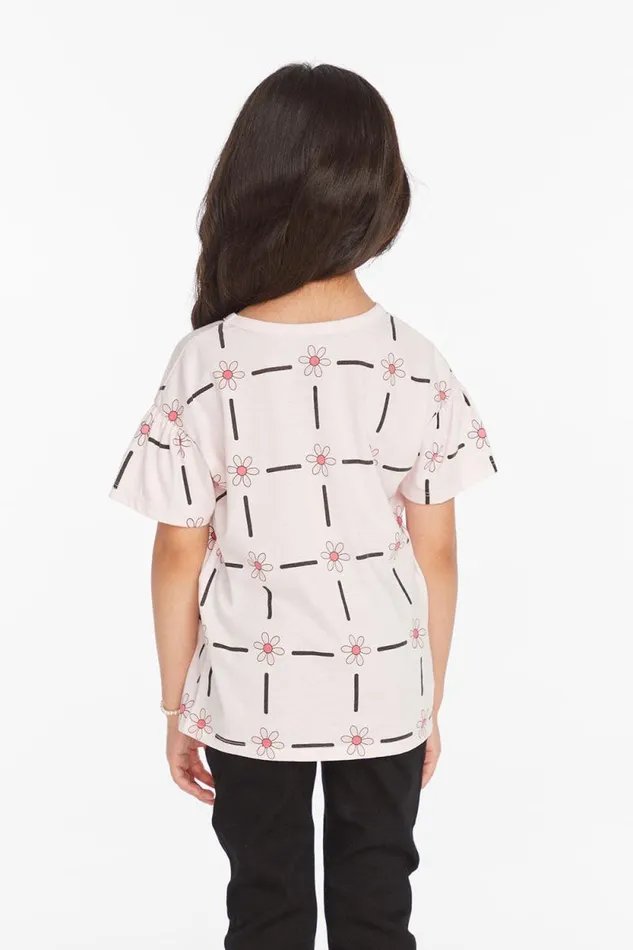 Kids Chaser Brand Girls Flower Power Girls Tee