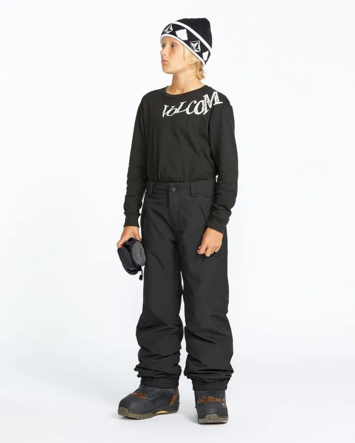 Kids Fernie Insulated Pants 8211 Black Kids Volcom Pants