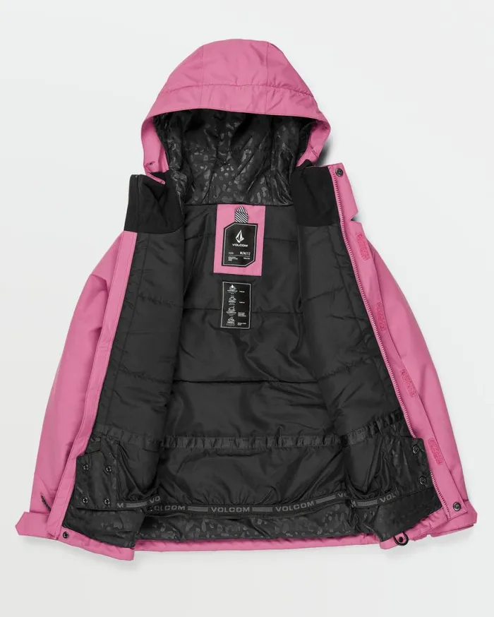 Kids Miiinty Insulated Jacket 8211 Blurred Violet Kids Volcom Jackets