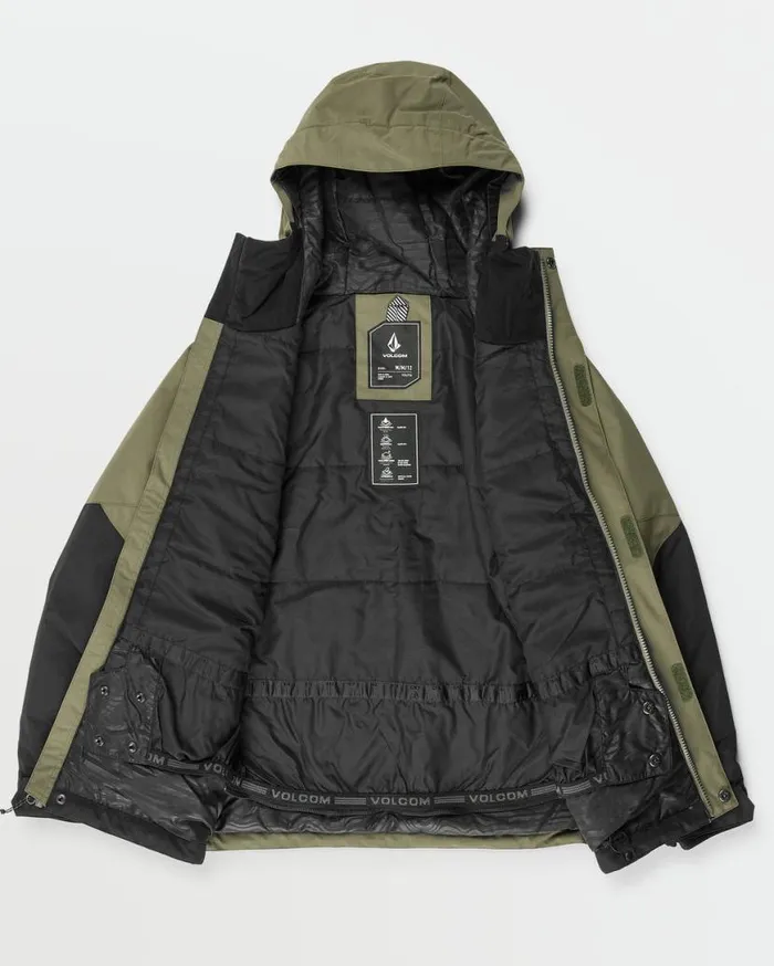 Kids Vernon Insulated Jacket 8211 Ivy Kids Volcom Jackets