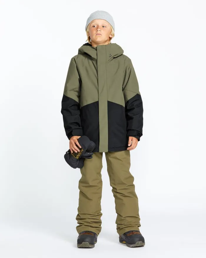 Kids Vernon Insulated Jacket 8211 Ivy Kids Volcom Jackets