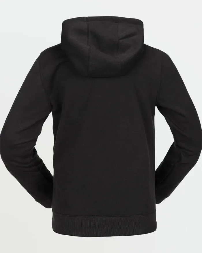 Kids Youth Essential Hoodie 8211 Black Kids Volcom Layering