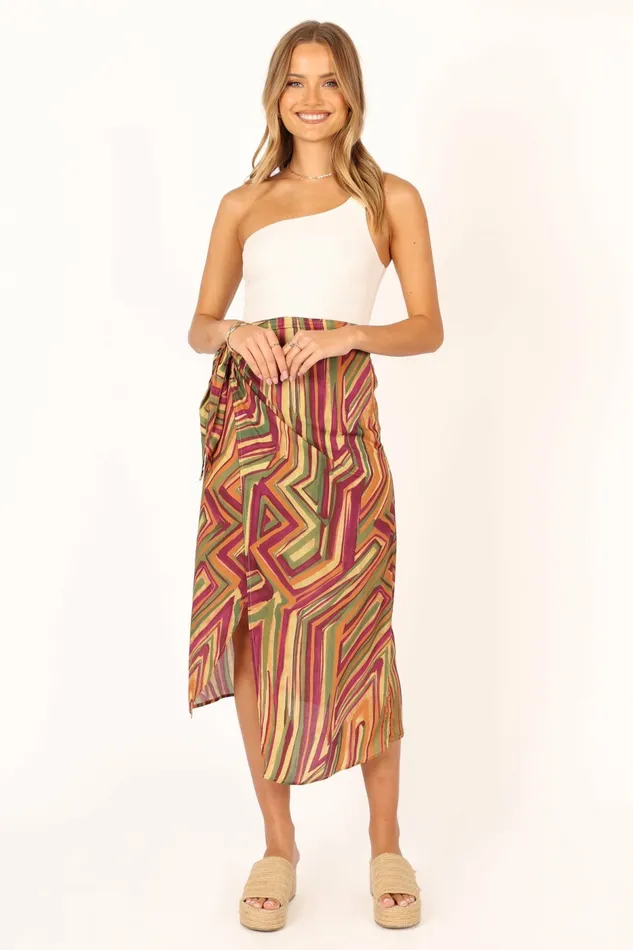 Kiela Midi Skirt Vintage Royale Skirts Petal and Pup Women