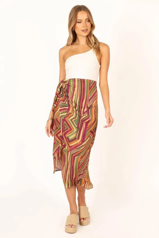 Kiela Midi Skirt Vintage Royale Skirts Petal and Pup Women