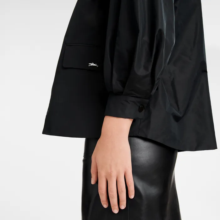 Kimono jacket BlackBlackBlack Coats and Jackets Longchamp Women