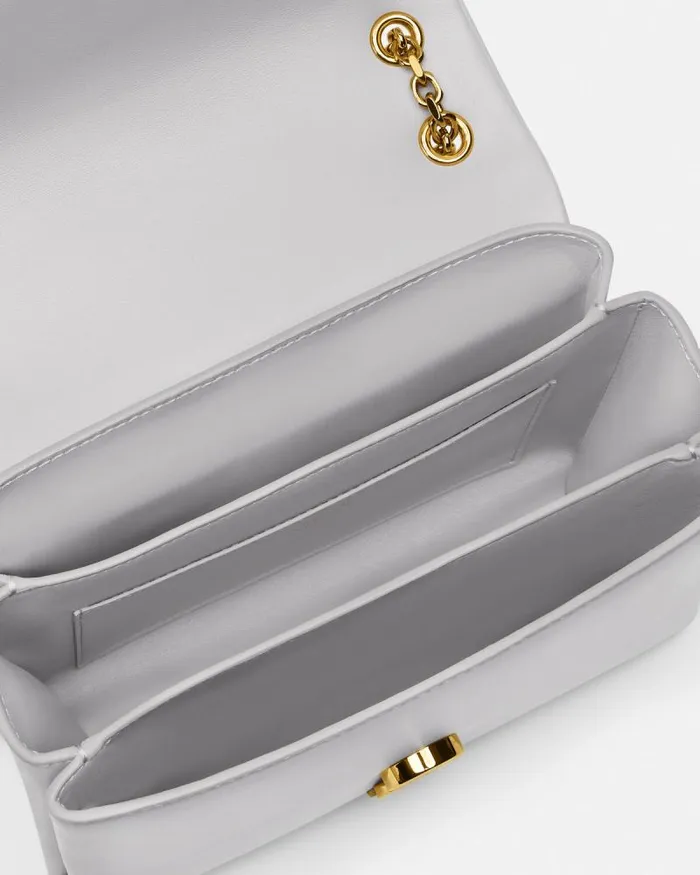 Kleio Shoulder Bag Gray Women Versace Shoulder and Crossbody