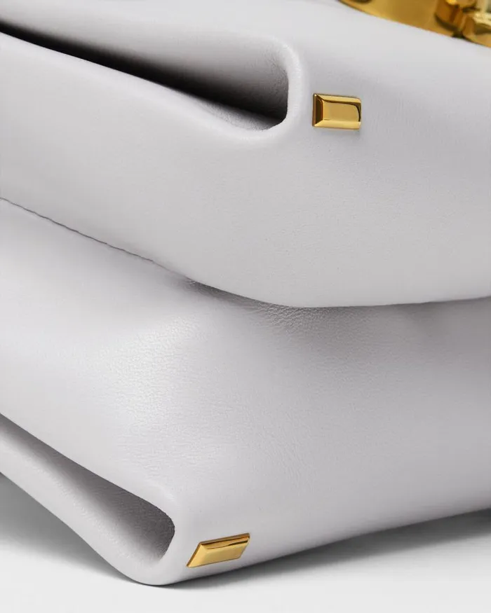 Kleio Shoulder Bag Gray Women Versace Shoulder and Crossbody