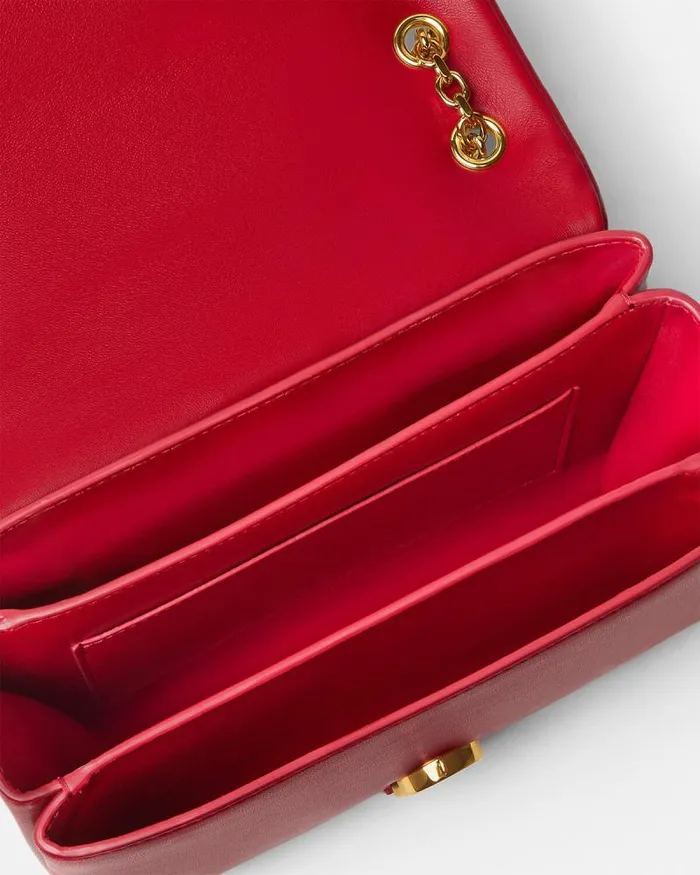 Kleio Shoulder Bag Red Women Versace Shoulder and Crossbody