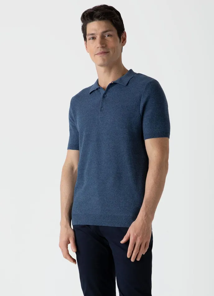 Knit Polo Shirt Coast Men SUNSPEL Knitwear
