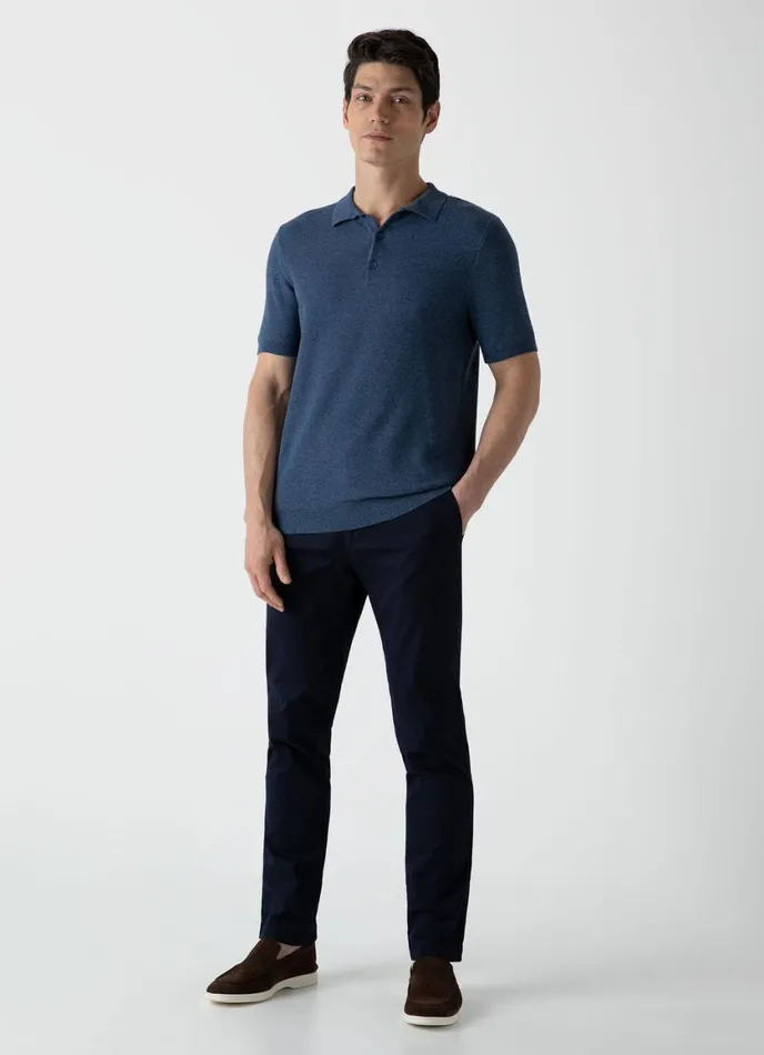 Knit Polo Shirt Coast Men SUNSPEL Knitwear