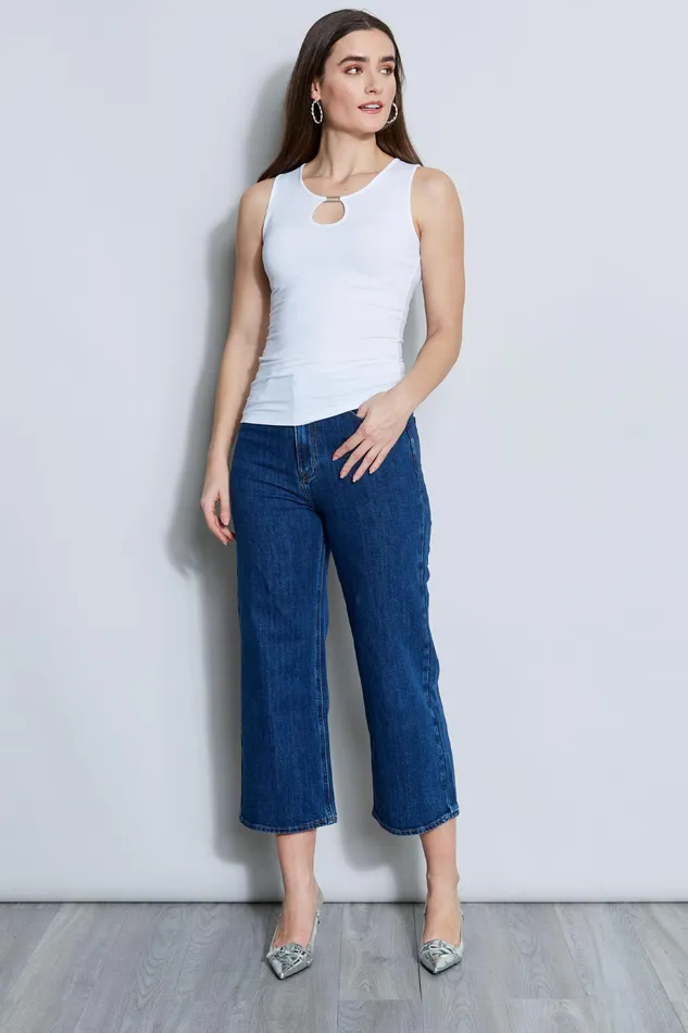 Knits and Sweaters Women Elie Tahari Bar Tank WHITE