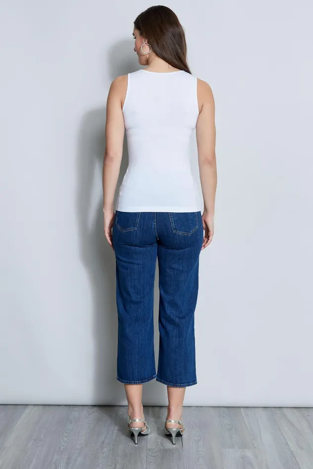 Knits and Sweaters Women Elie Tahari Bar Tank WHITE