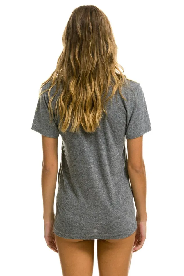 La Jolla Tee 8211 Heather Grey WomenMen Aviator Nation Tees