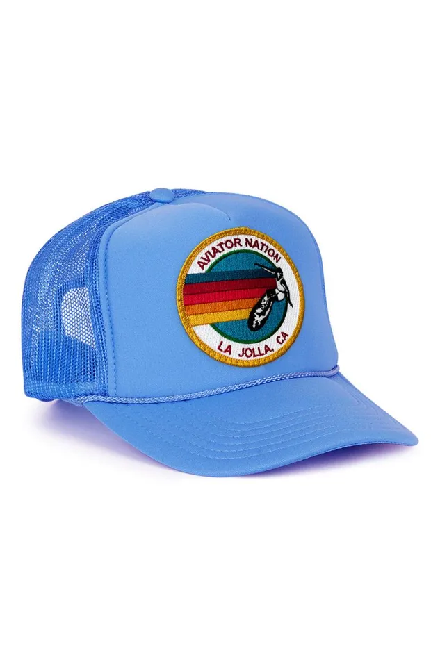 La Jolla Trucker Hat WomenMen Aviator Nation Trucker Hats