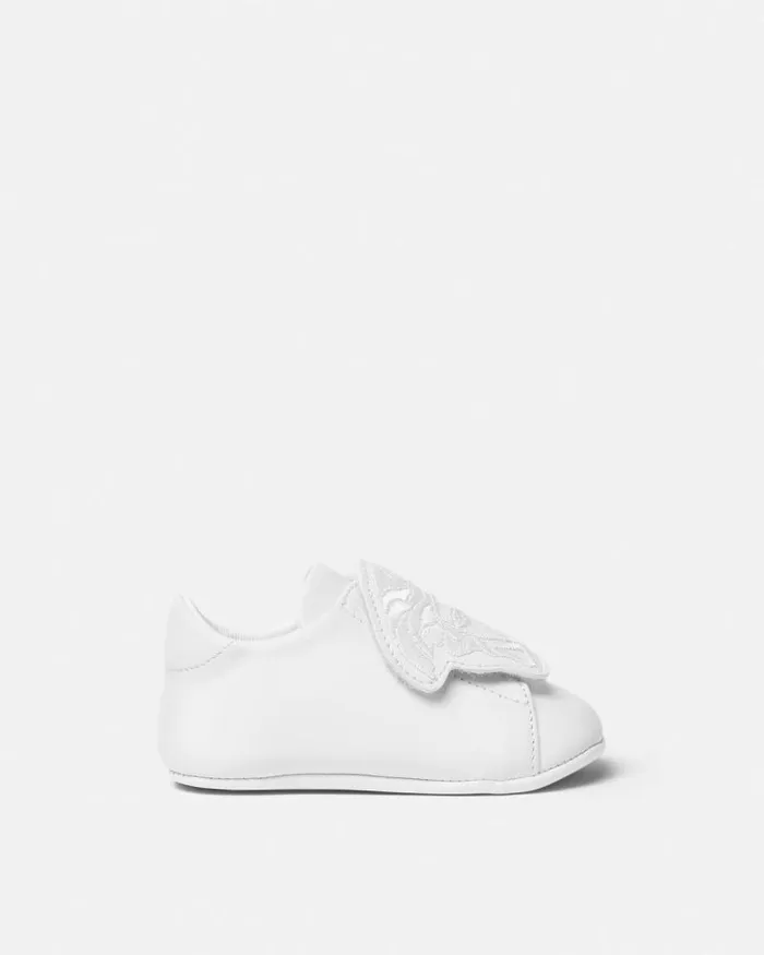 La Medusa Baby Sneakers White Children Versace Shoes and First Steps